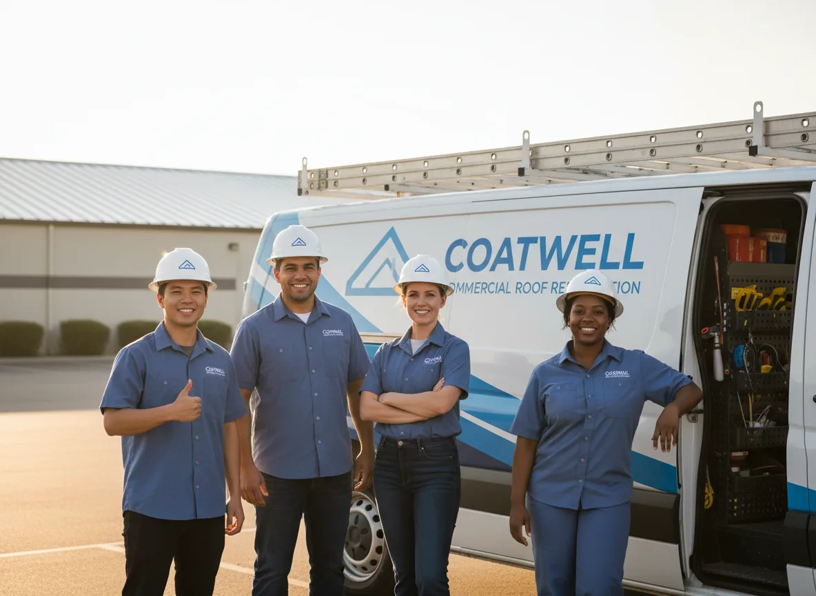 Commercial roof coating company in Iowa Park, TX